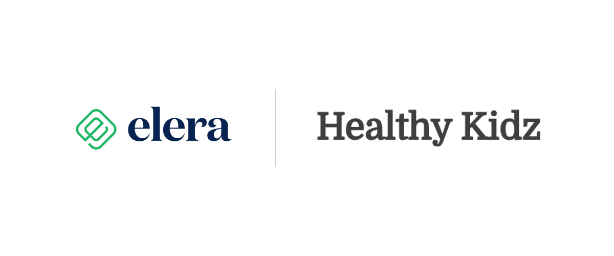 The Elera and Healthy Kidz logos side by side